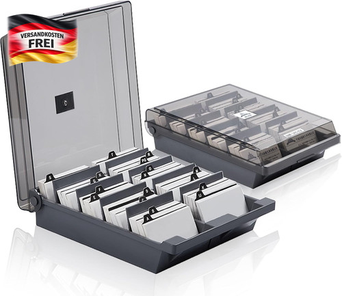 Visitenkartenbox organizer - visitenkartenbox,