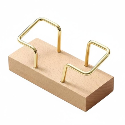 Stabiler holzkartenhalter - stabiler,
