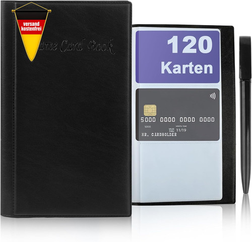 Visitenkartenmappe mit 120