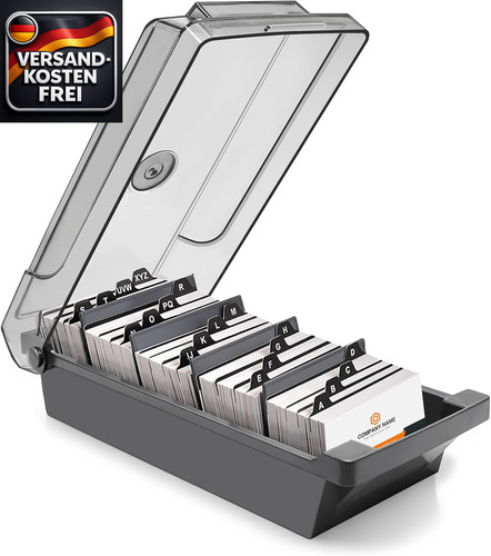 Visitenkartenbox 500 karten - 500,