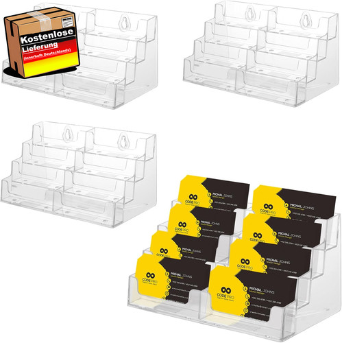 Visitenkartenhalter acryl - visitenkartenhalter,