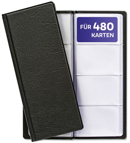 Visitenkartenmappe für 480